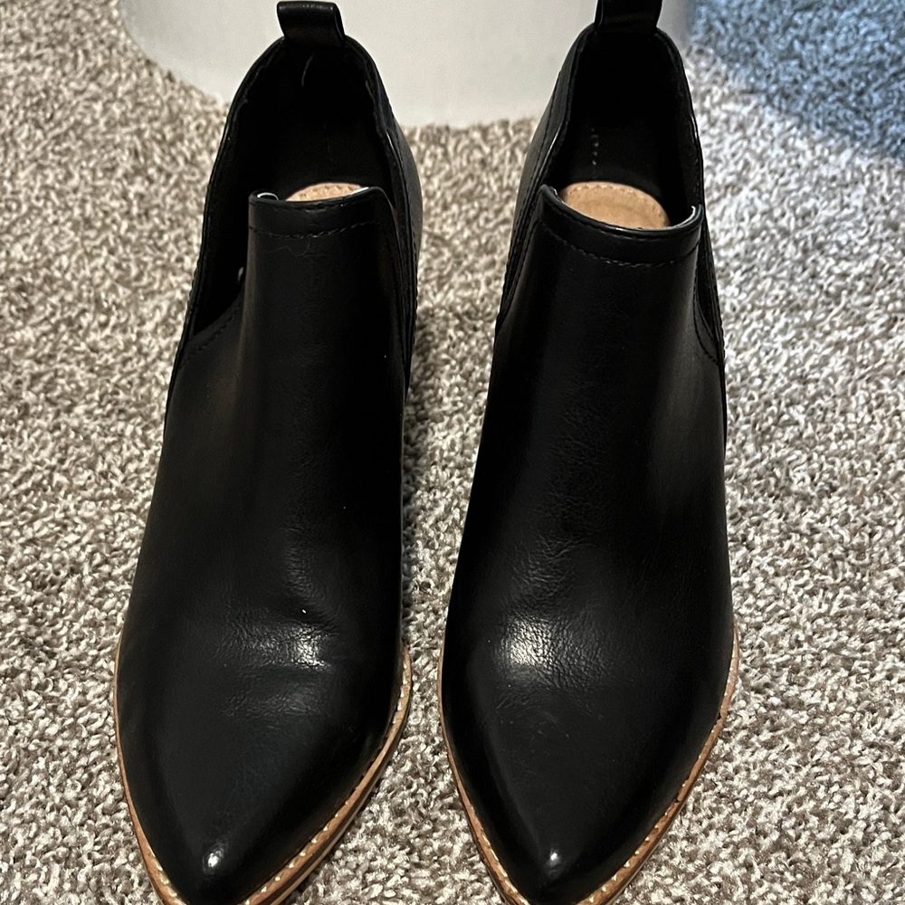 BEAST FASHION Black Ankle Booties